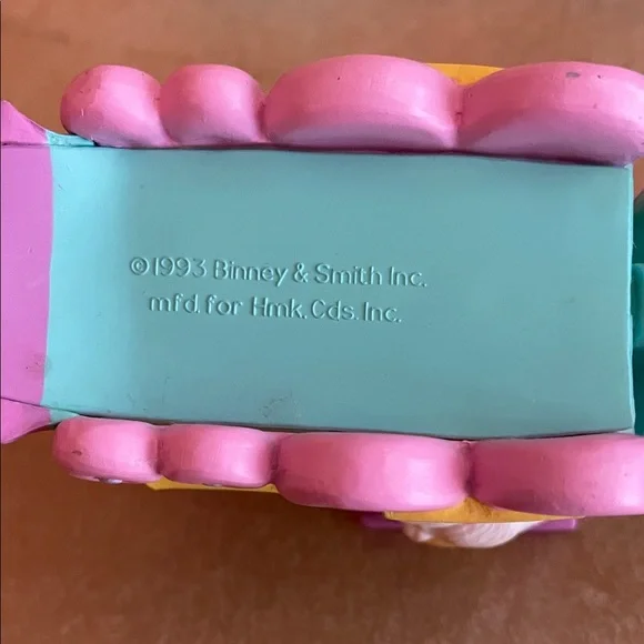 1993 Hallmark Easter Bunny Train - Pink and Blue - Picture 8 of 11